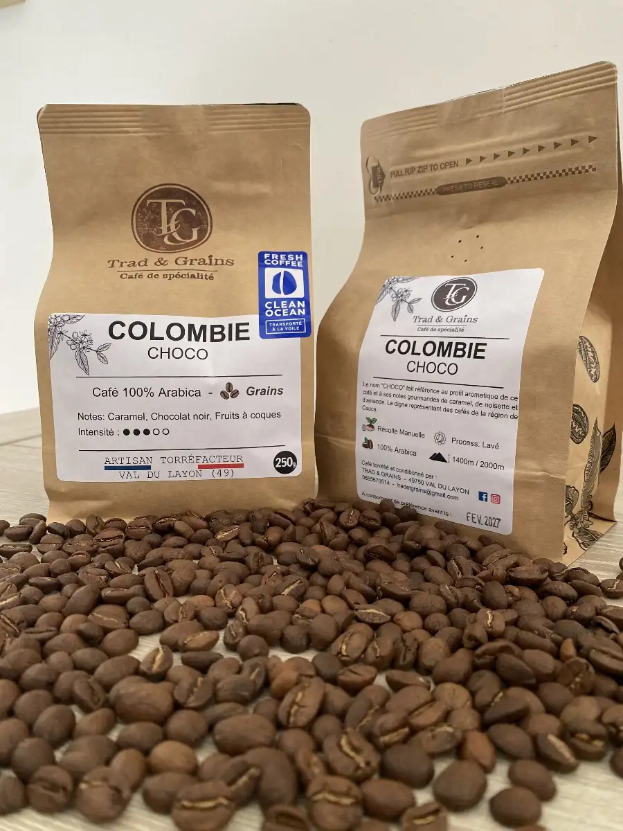 Café Colombie CHOCO 250gr Moulu