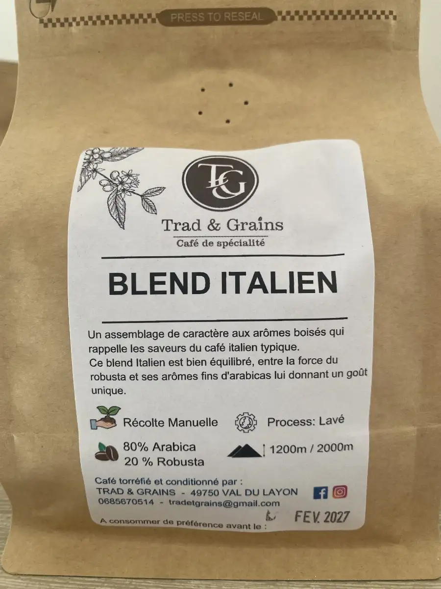 Café Blend Italien 250gr Moulu