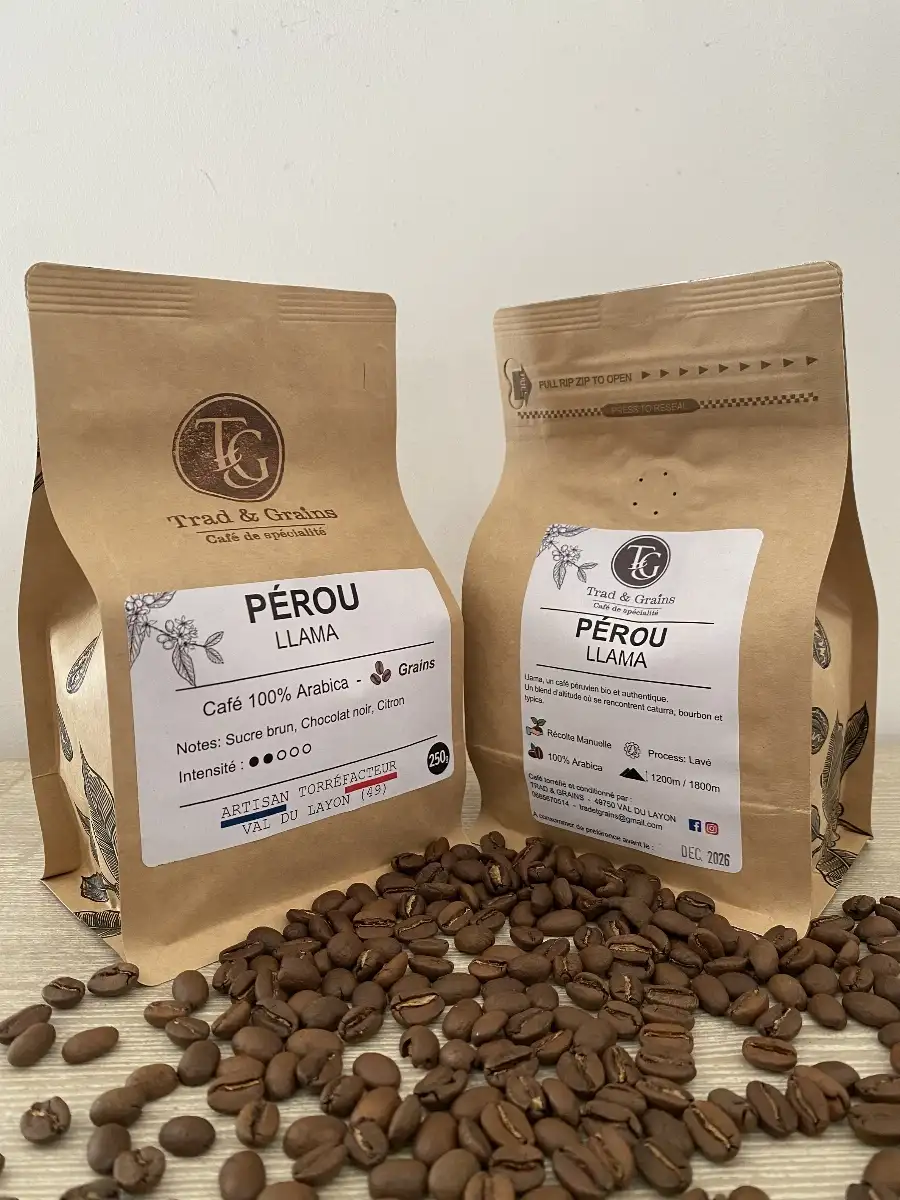 Café Pérou LLAMA Grains