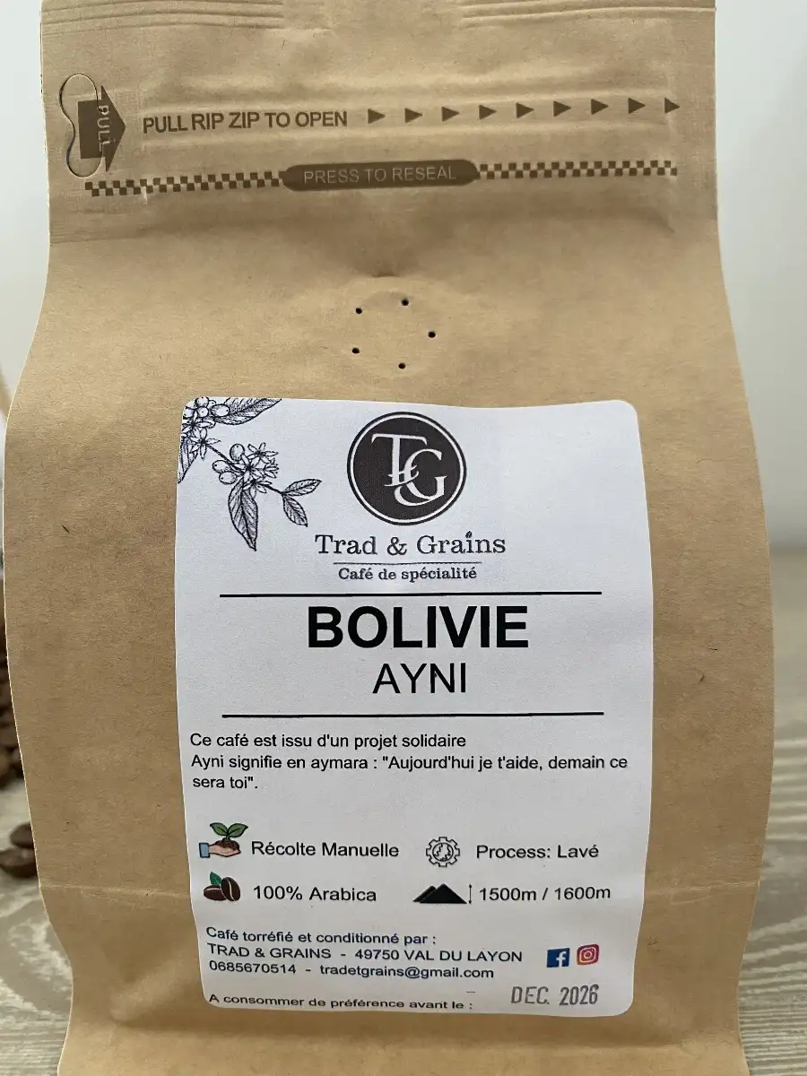 Café Bolivie AYNI 250gr Moulu