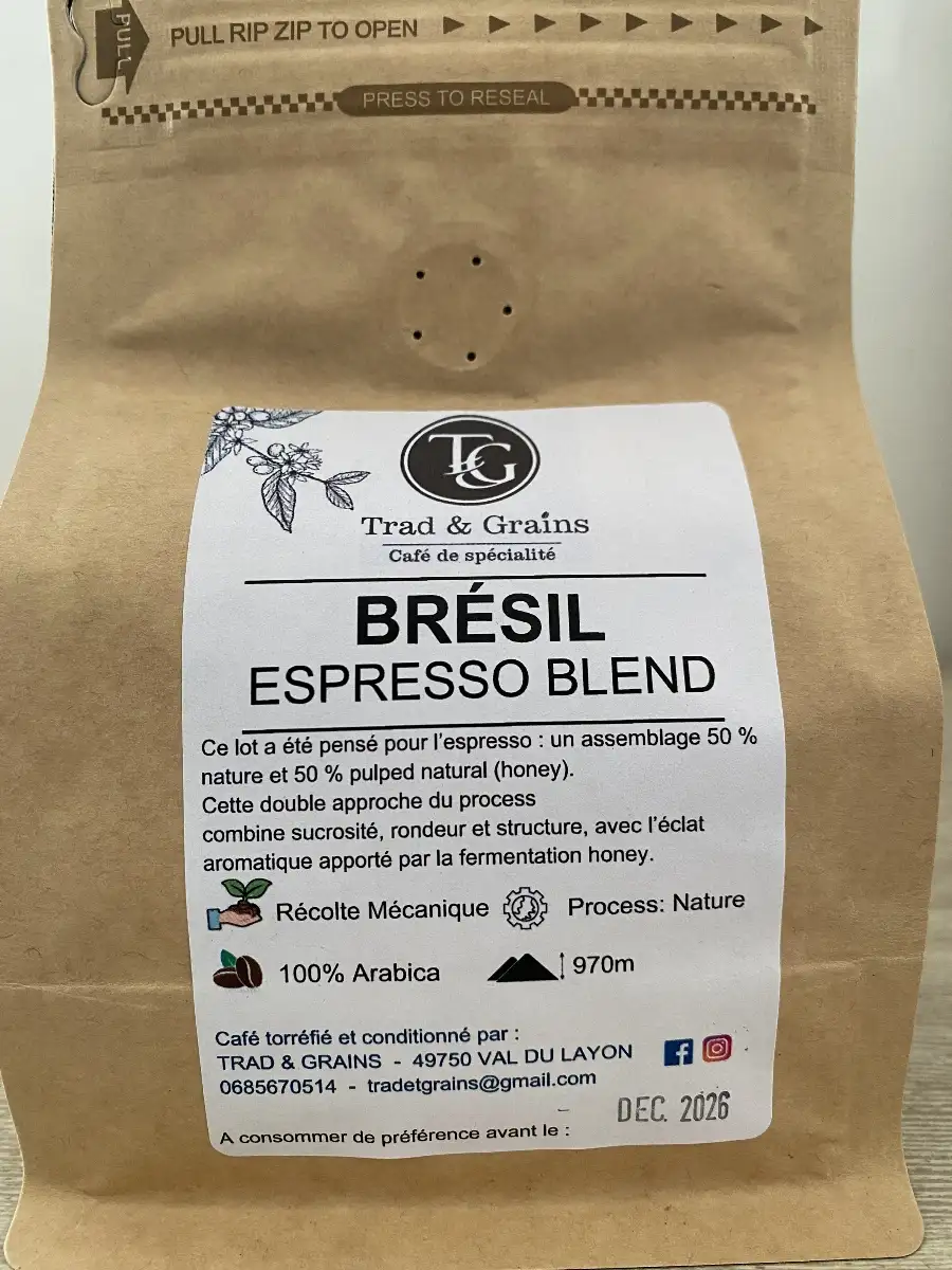 Café Brésil Expresso Blend 250gr Moulu