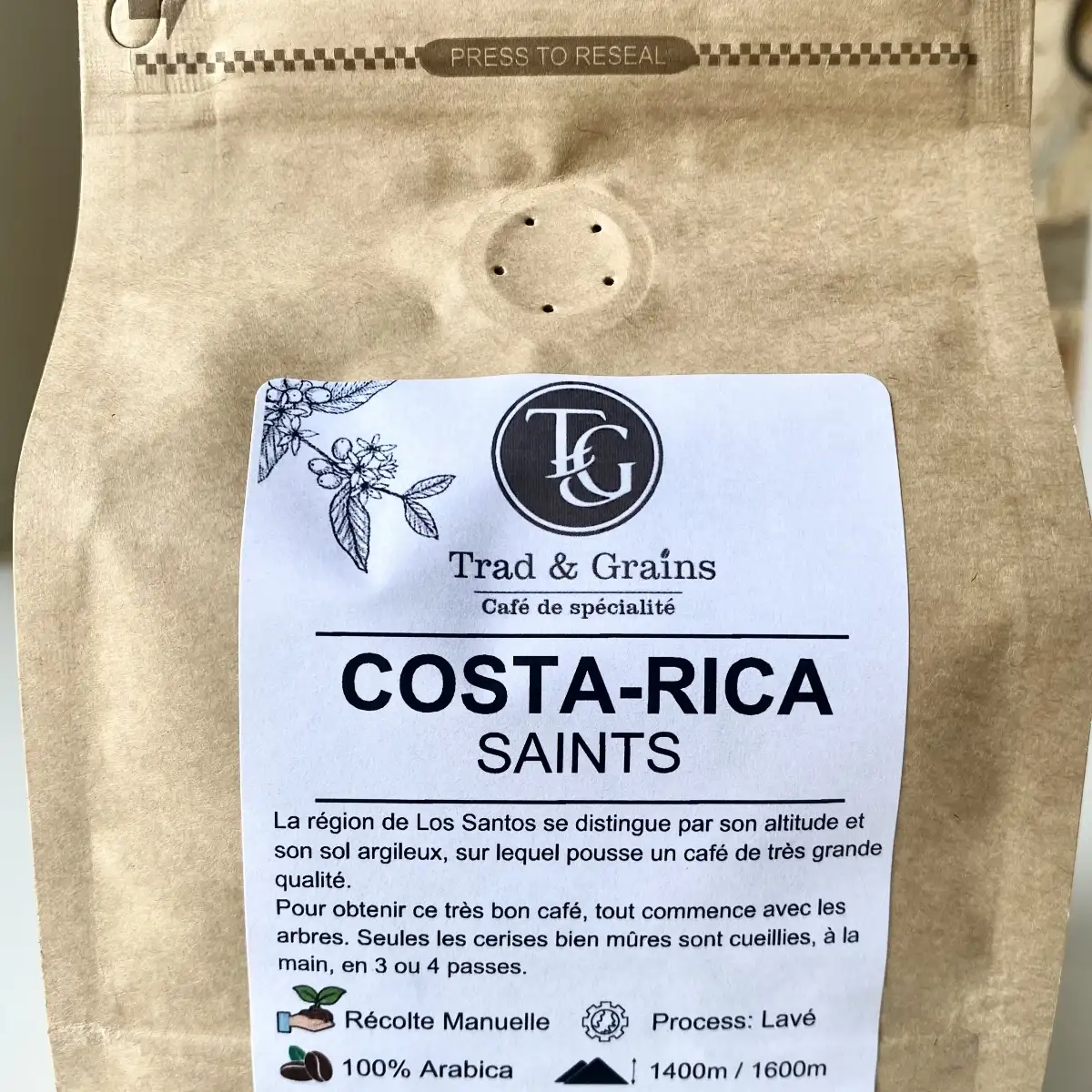 Café Costa-Rica 250gr Moulu